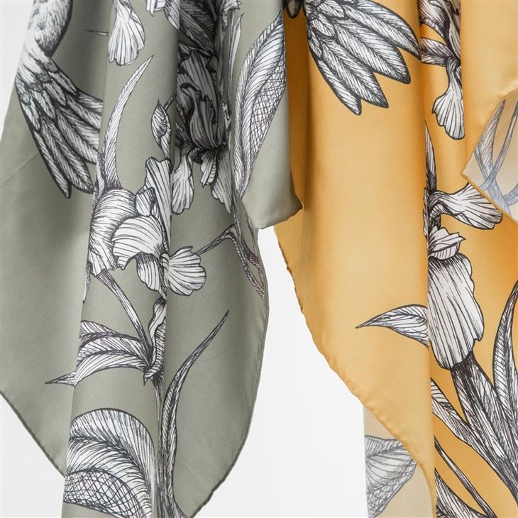 Luxury Silk Scarves